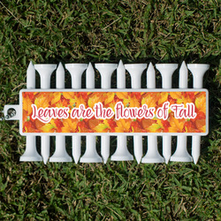 Fall Leaves Golf Tees & Ball Markers Set