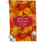 Fall Leaves Golf Towel (Personalized)