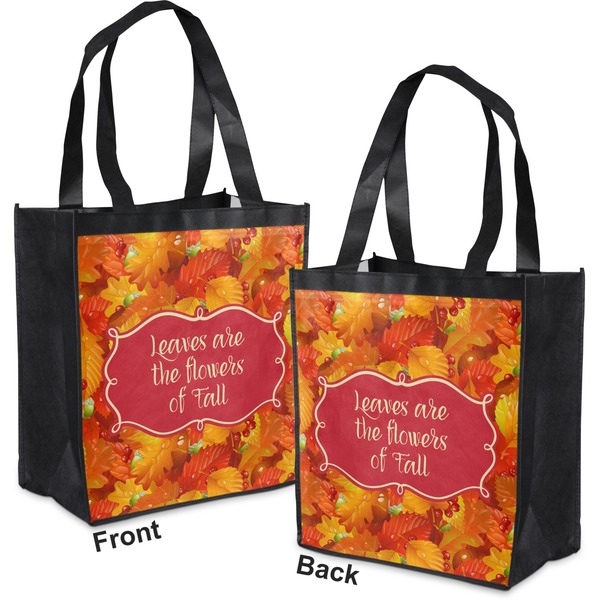 Fall Leaves Grocery Bag - Apvl