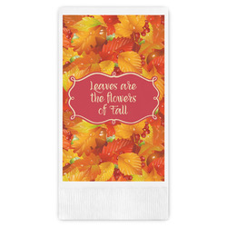 Fall Leaves Guest Paper Towels - Full Color (Personalized)