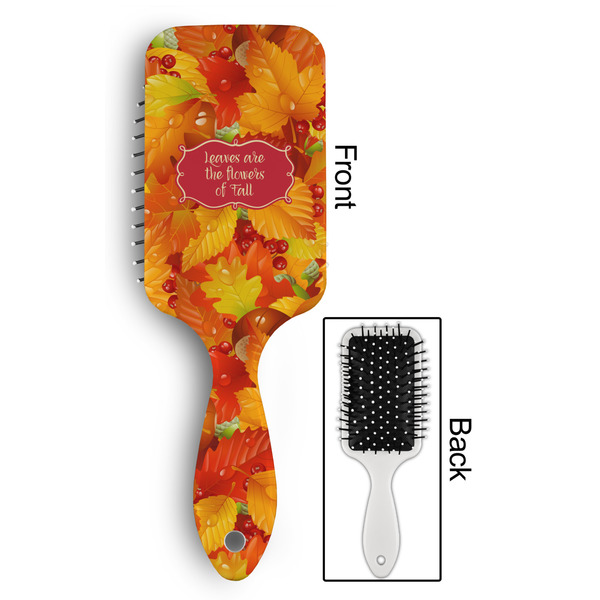 Fall Leaves Hair Brush - Approval