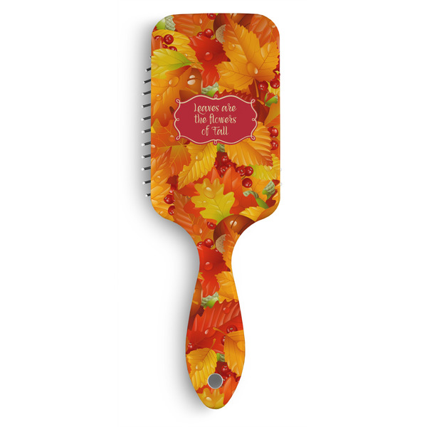 Custom Fall Leaves Hair Brushes