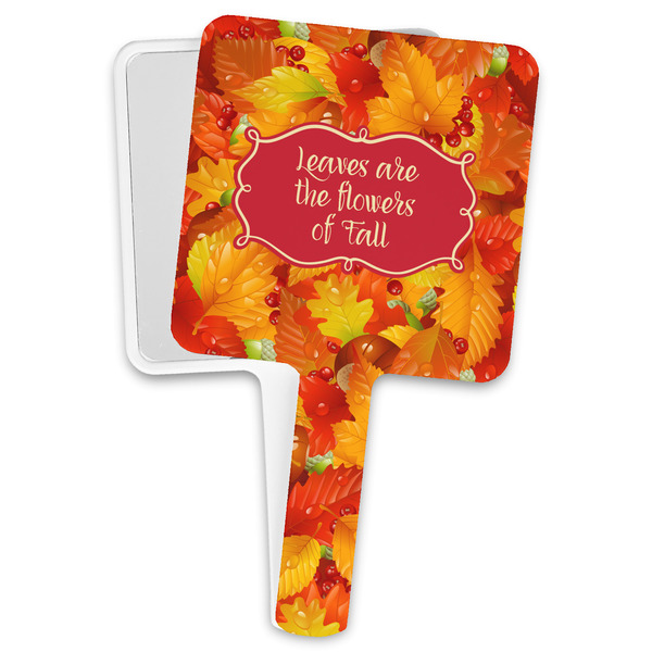 Custom Fall Leaves Hand Mirror