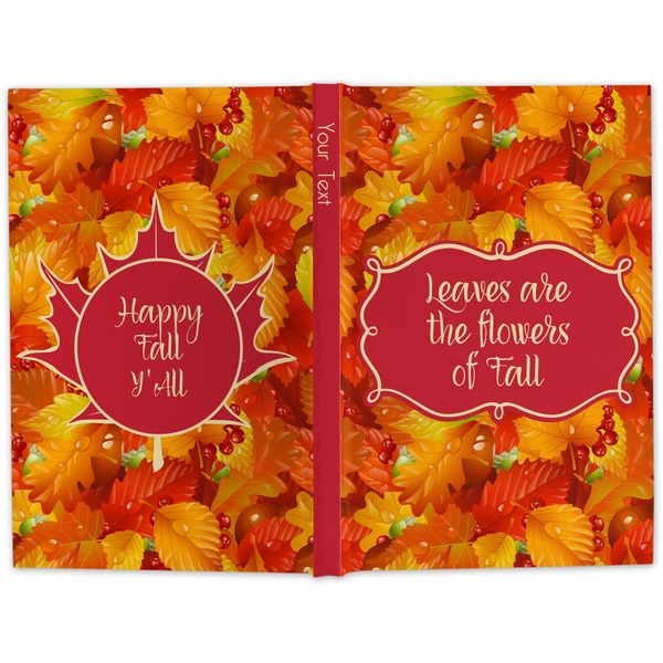 Fall Leaves Hard Cover Journal - Apvl