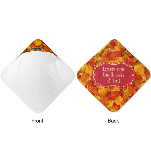 Fall Leaves Hooded Baby Towel- Approval