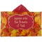 Fall Leaves Kids Hooded Towel