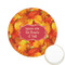 Fall Leaves Icing Circle - Small - Front