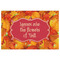 Fall Leaves Indoor / Outdoor Rug - 2'x3' - Front Flat