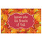 Fall Leaves Indoor / Outdoor Rug - 3'x5' - Front Flat