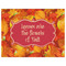 Fall Leaves Indoor / Outdoor Rug - 6'x8' - Front Flat