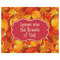 Fall Leaves Indoor / Outdoor Rug - 8'x10' - Front Flat