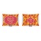 Fall Leaves  Indoor Rectangular Burlap Pillow (Front and Back)