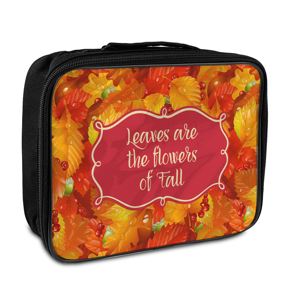 Custom Fall Leaves Insulated Lunch Bag