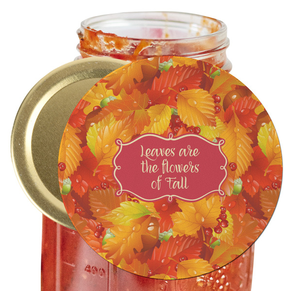 Custom Fall Leaves Jar Opener