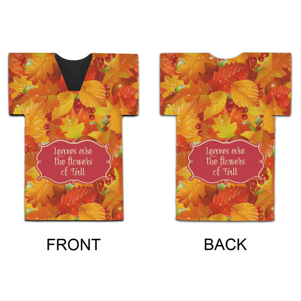 Fall Leaves Jersey Bottle Cooler - APPROVAL