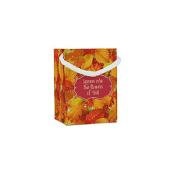 Fall Leaves Jewelry Gift Bags - Matte