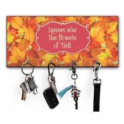 Fall Leaves Key Hanger w/ 4 Hooks