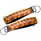 Fall Leaves Key-chain - Metal and Nylon - Front and Back
