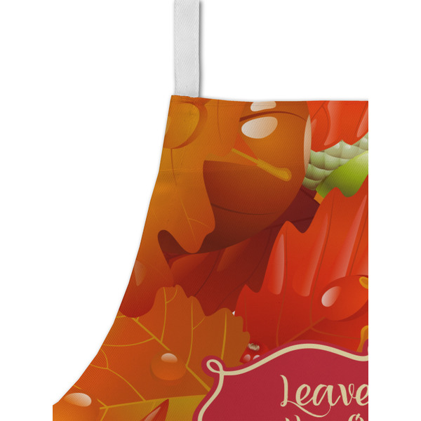 Fall Leaves Kid's Aprons - Detail