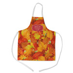 Fall Leaves Kid's Apron - Medium