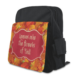 Fall Leaves Preschool Backpack