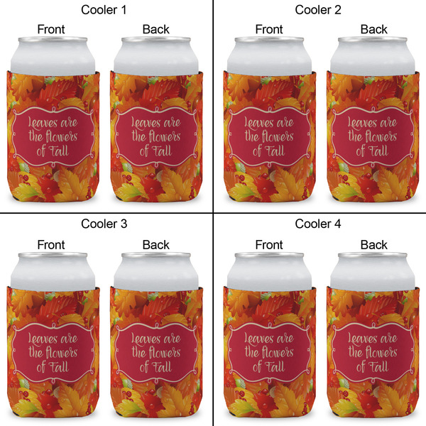 Fall Leaves Can Sleeve (Approval)