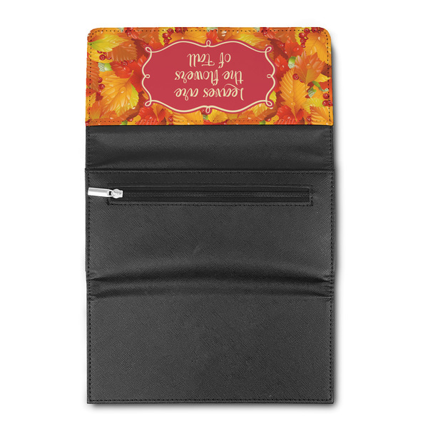 Fall Leaves Ladies Wallet (Open)