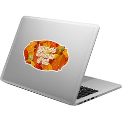 Fall Leaves Laptop Decal