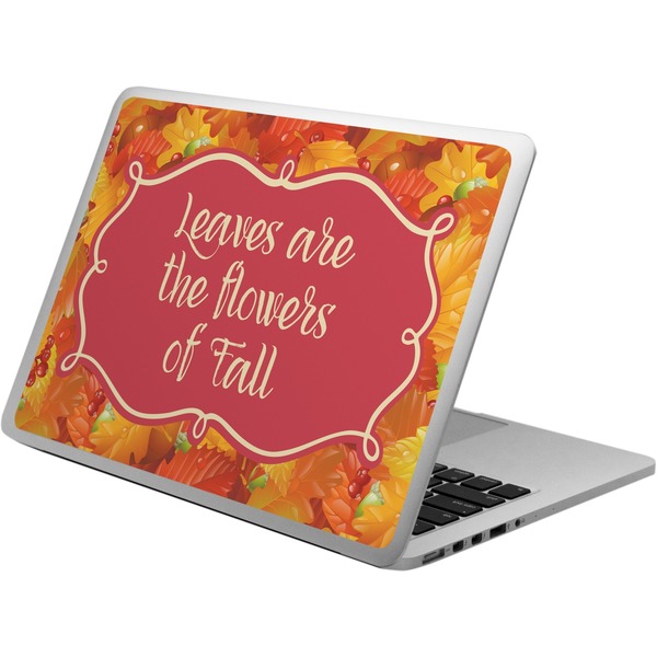 Custom Fall Leaves Laptop Skin - Custom Sized