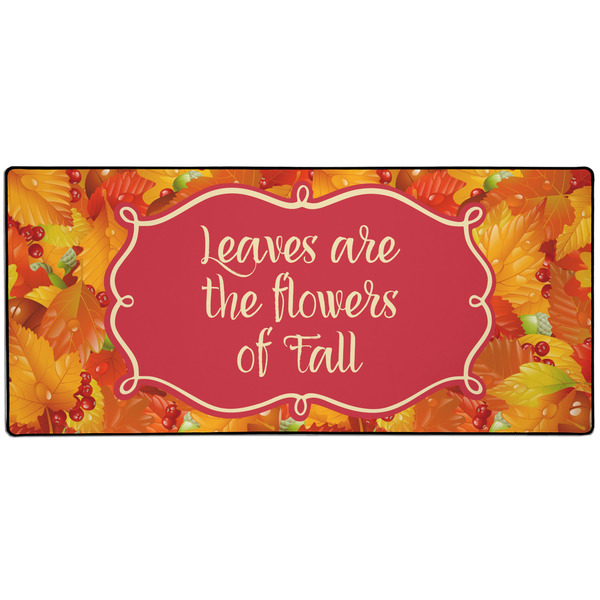 Custom Fall Leaves Gaming Mouse Pad