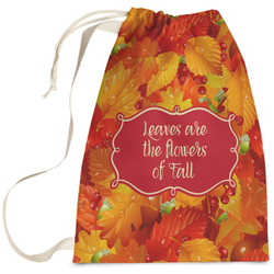 Fall Leaves Laundry Bag
