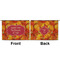 Fall Leaves Large Zipper Pouch Approval (Front and Back)