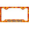 Fall Leaves License Plate Frame - Style C