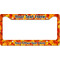Fall Leaves License Plate Frame Wide