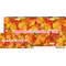 Fall Leaves License Plate (Sizes)