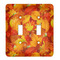 Fall Leaves Light Switch Cover (2 Toggle Plate)