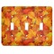 Fall Leaves Light Switch Covers (3 Toggle Plate)