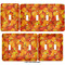 Fall Leaves Light Switch Covers all sizes