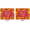 Fall Leaves Linen Placemat - APPROVAL (double sided)
