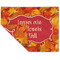 Fall Leaves Linen Placemat - Folded Corner (double side)