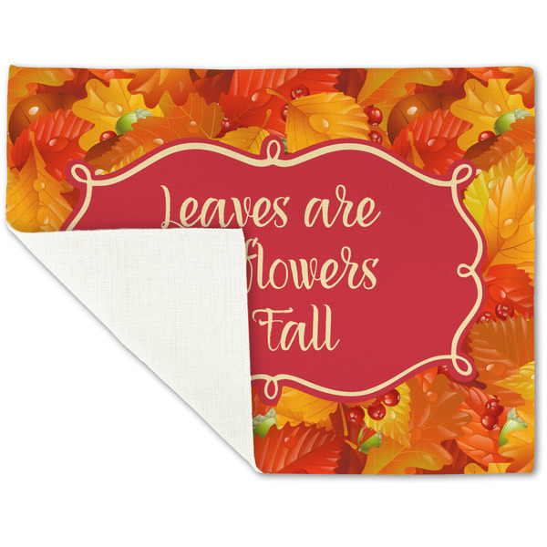 Fall Leaves Linen Placemat - Folded Corner (single side)