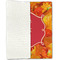 Fall Leaves Linen Placemat - Folded Half