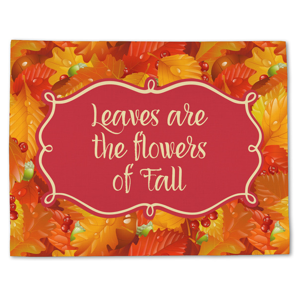 Fall Leaves Linen Placemat - Front