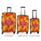 Fall Leaves Luggage Bags all sizes - With Handle