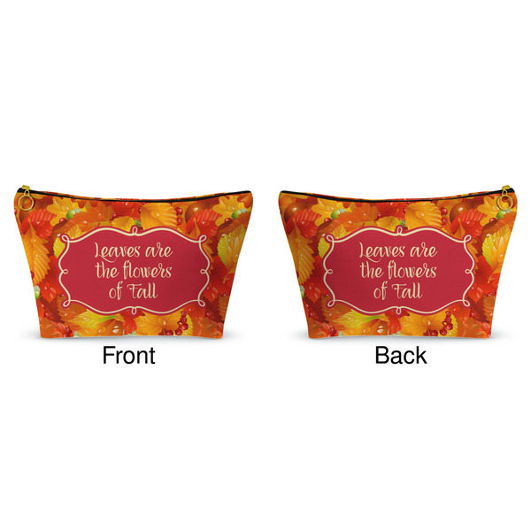 Fall Leaves Makeup Bag Approval