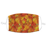Fall Leaves Adult Cloth Face Mask - XLarge