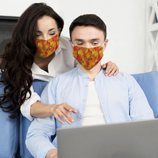 Fall Leaves Mask1 Adult Lifestyle