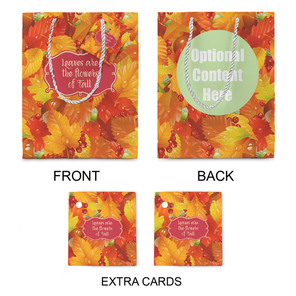 Fall Leaves Medium Gift Bag - Approval
