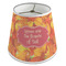 Fall Leaves Poly Film Empire Lampshade - Angle View