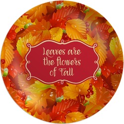 Fall Leaves Melamine Plate